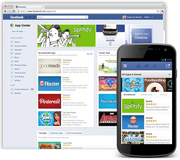 Facebook Appcenter