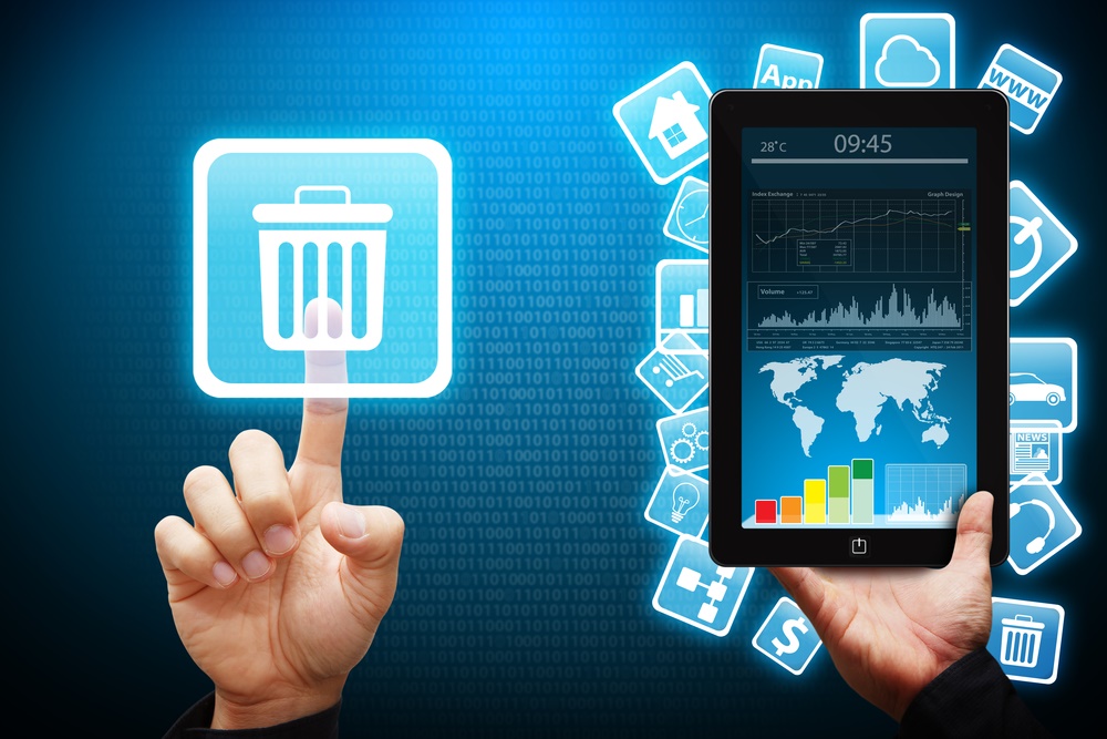 Etude 47 pour cent des utilisateurs effacent une application de marque après une seule utilisation