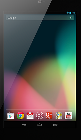 Google nouvelle tablette haute resolution
