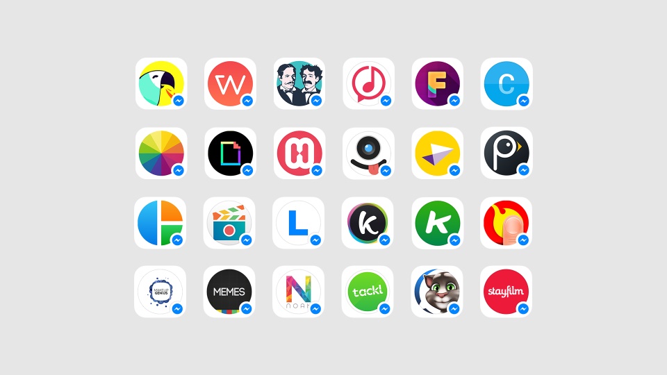 facebook messenger se transforme en plateforme 40 apps présentes au lancement